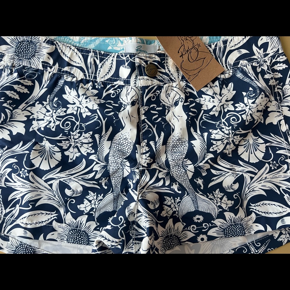 Riz Board Shorts Sustainable Mermaid Print Size US2 - Picture 5 of 6
